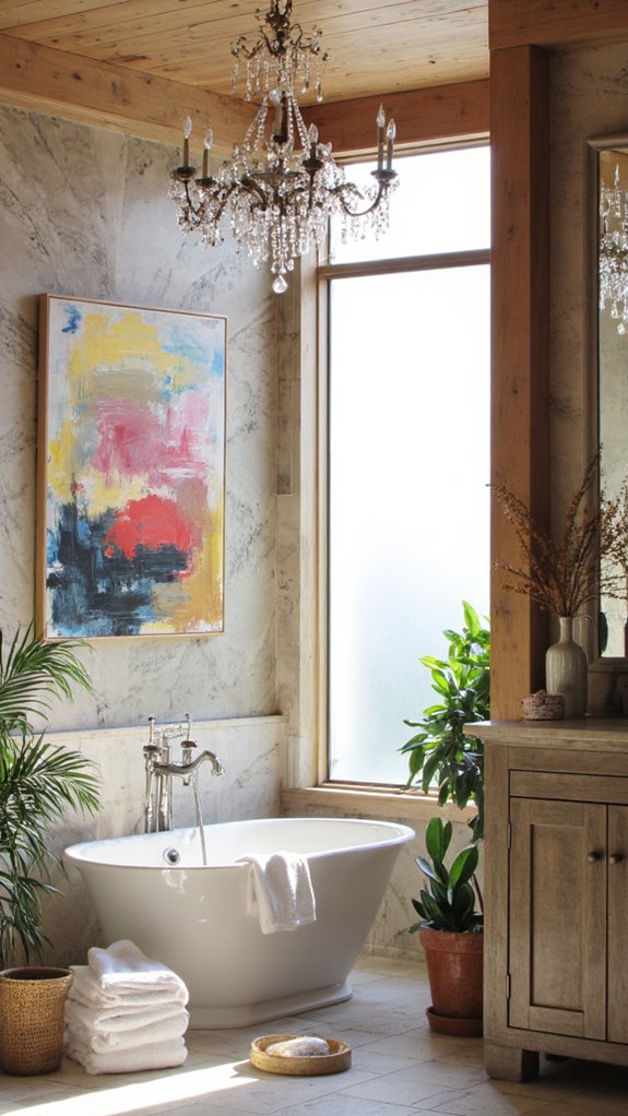 elevate bathroom aesthetic decor