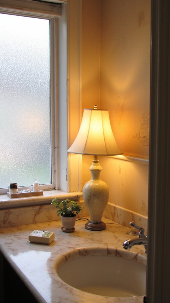 elevate bathroom ambiance beautifully