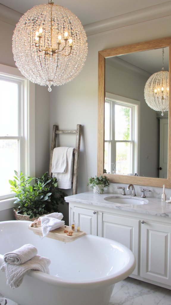 elevate bathroom ambiance effortlessly