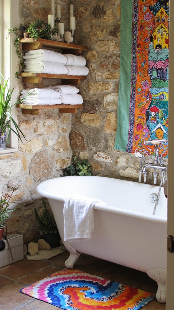 elevate bathroom decor artistically