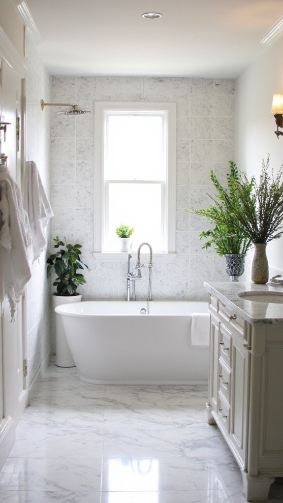 elevate bathroom with fixtures