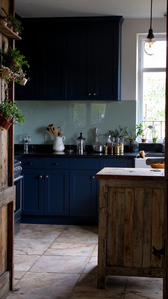 elevate kitchen with glass