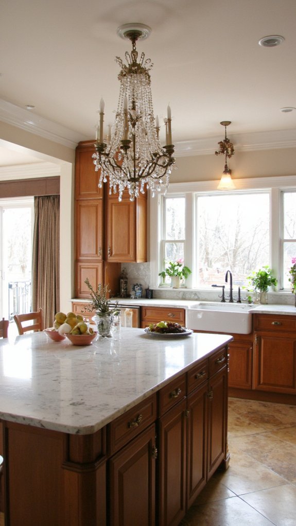 elevate kitchen with lighting