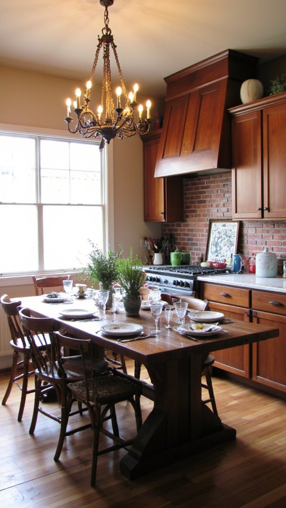 elevate kitchen with statement lighting