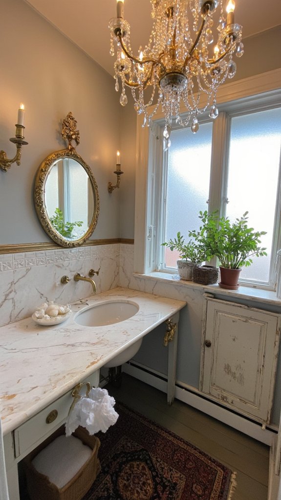 elevate luxury bathroom lighting