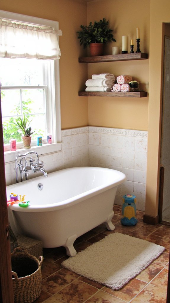family friendly freestanding tubs