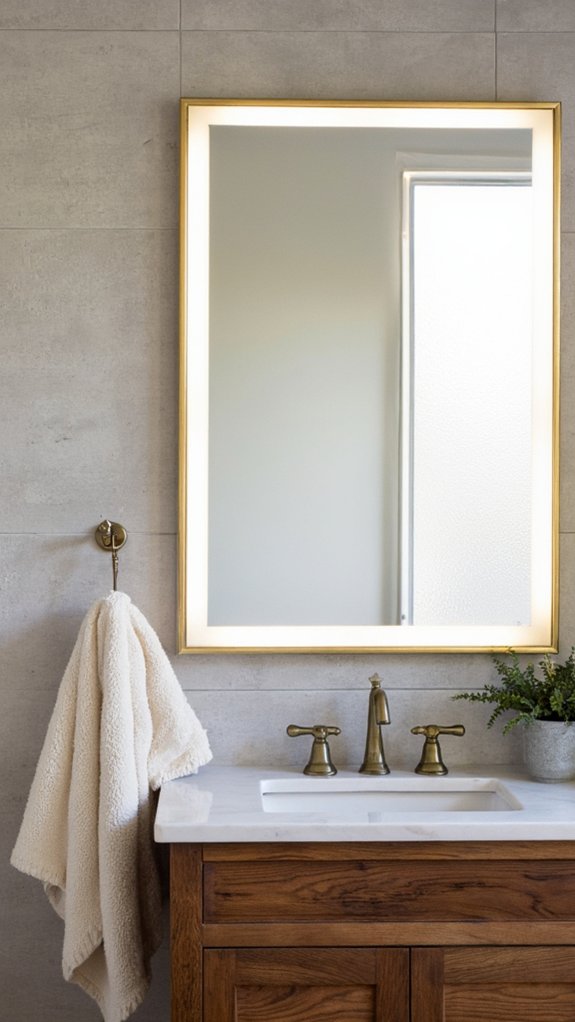fog free luxury bathroom mirrors