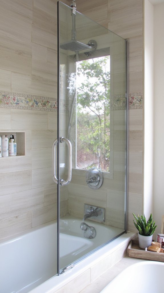 frameless glass shower elegance