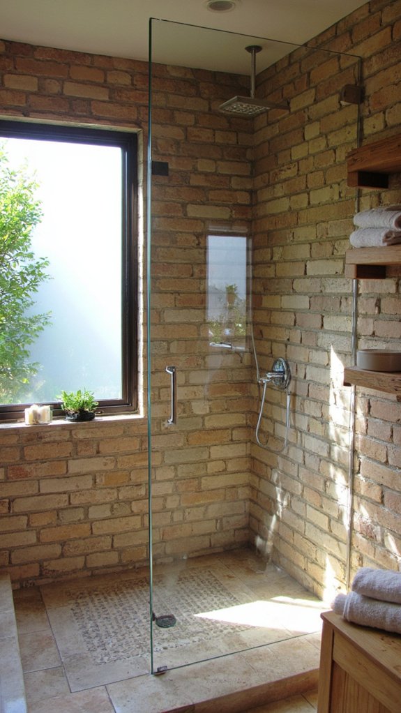frameless glass shower enclosures