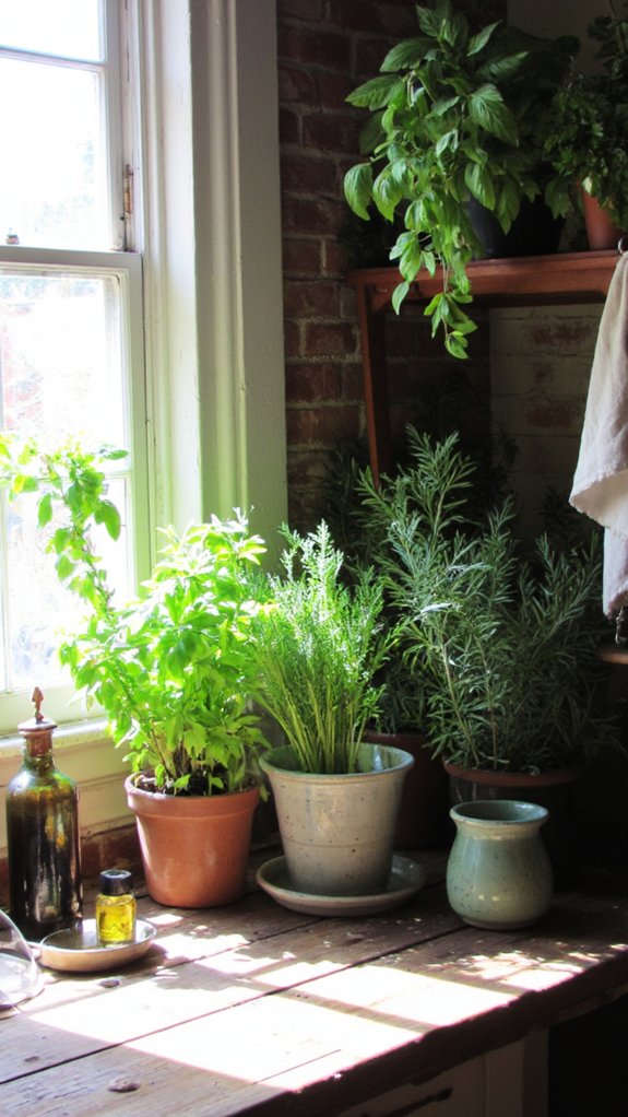 fresh herbs for cooking