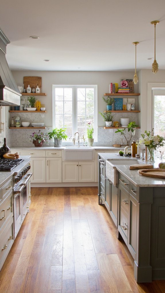 functional integrated kitchen design