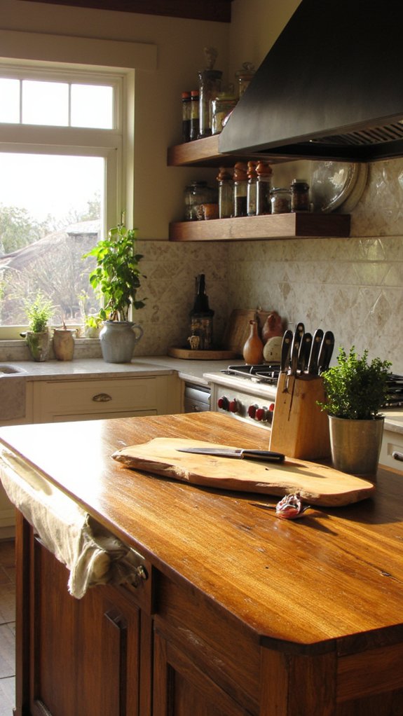 gourmet kitchen prep elegance