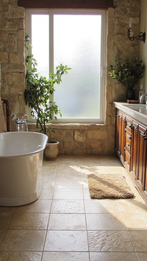 heated floors enhance comfort