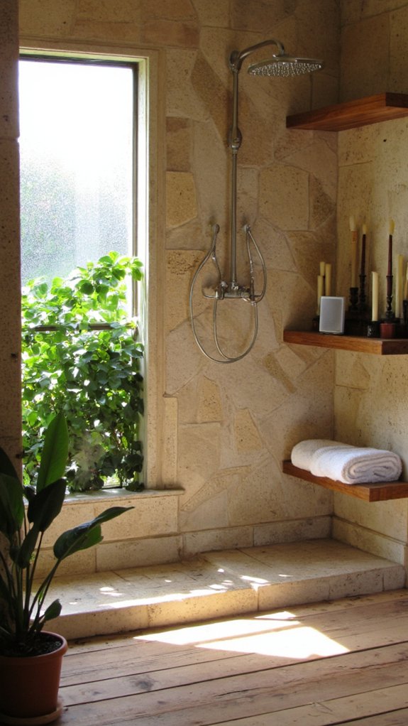 immersive shower concert experience