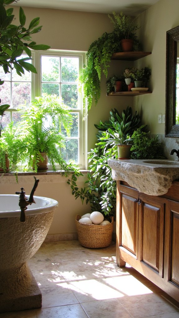 indoor plants enhance luxury