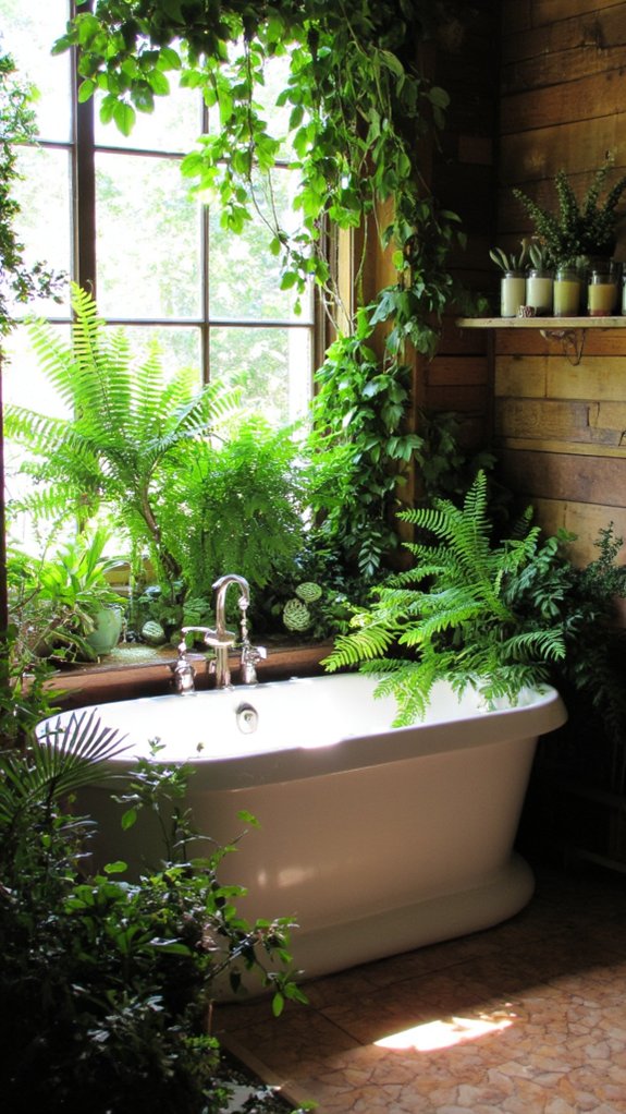 indoor plants enhance tranquility