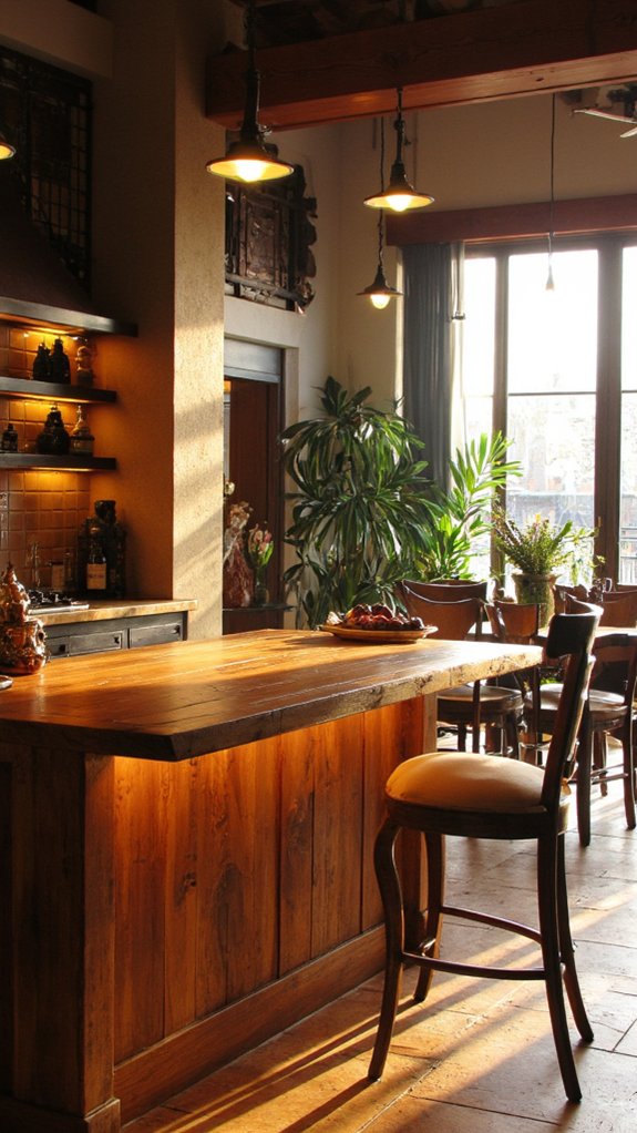 integrated lighting for islands