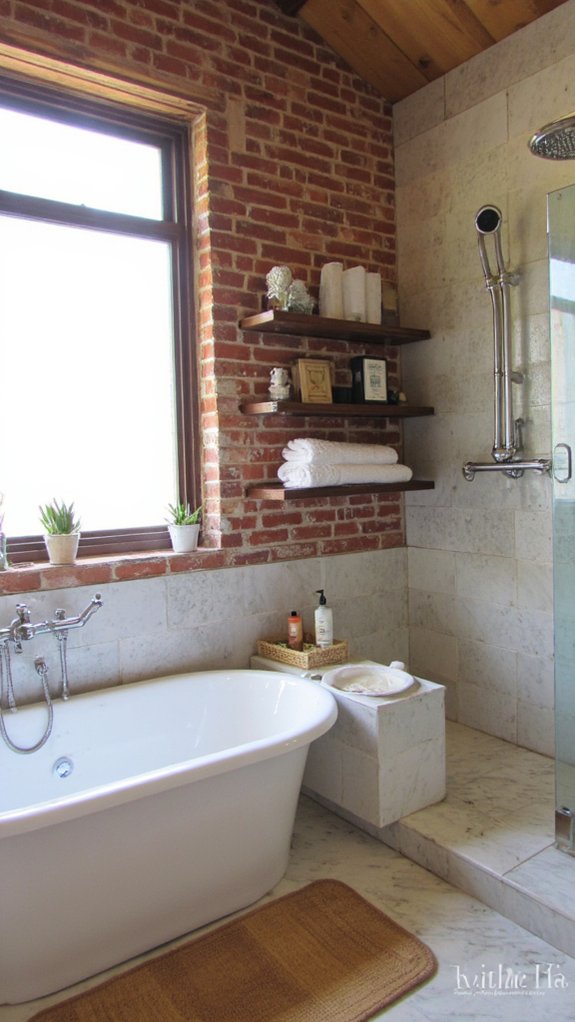 integrated shelving enhances style