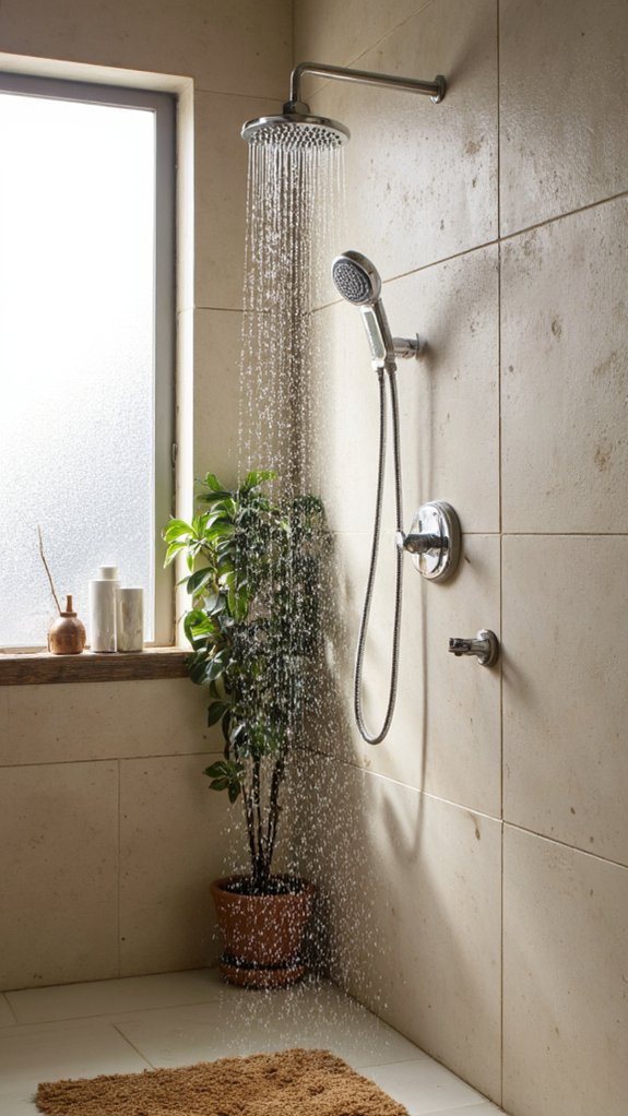 invigorating customized shower experience