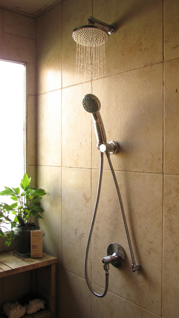 invigorating high pressure shower experience