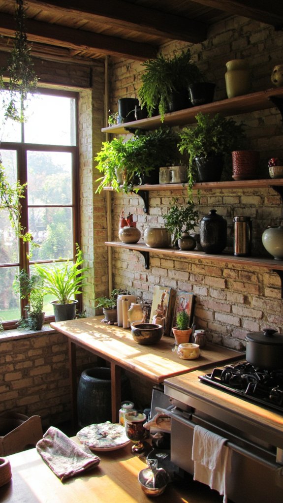 inviting kitchen display aesthetics