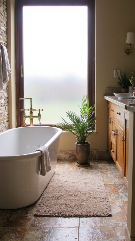 layered textures enhance contrast