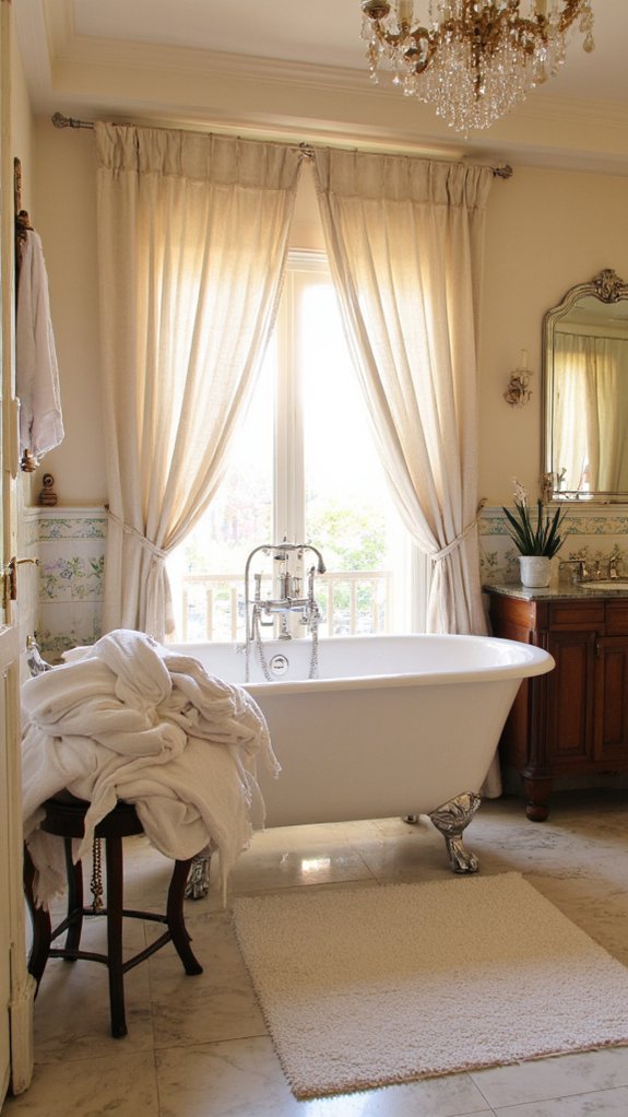 luxurious bathroom accessories enhance