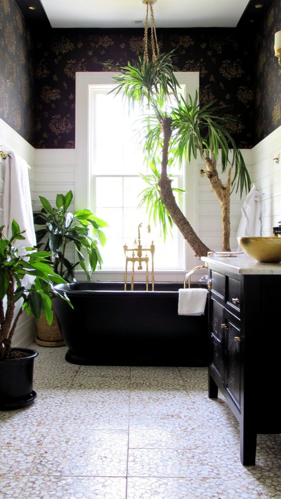 luxurious black and gold