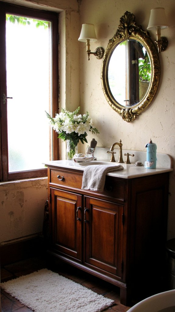 luxurious brass vanity lights