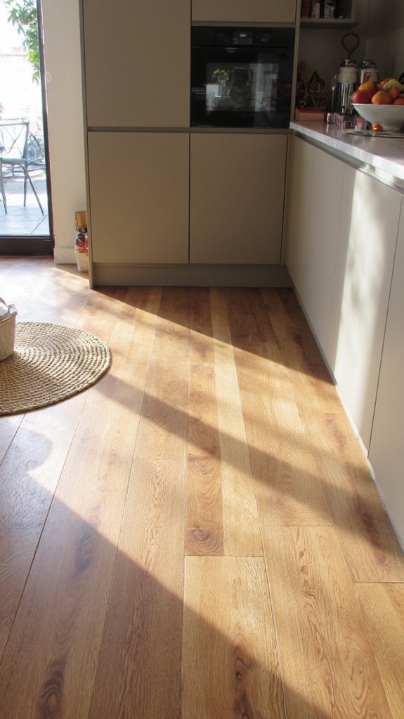 luxurious flooring enhances elegance