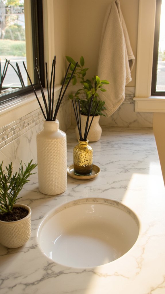 luxurious fragrance design elements