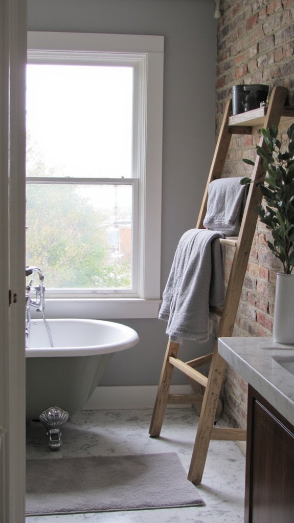luxurious grey bathroom textiles