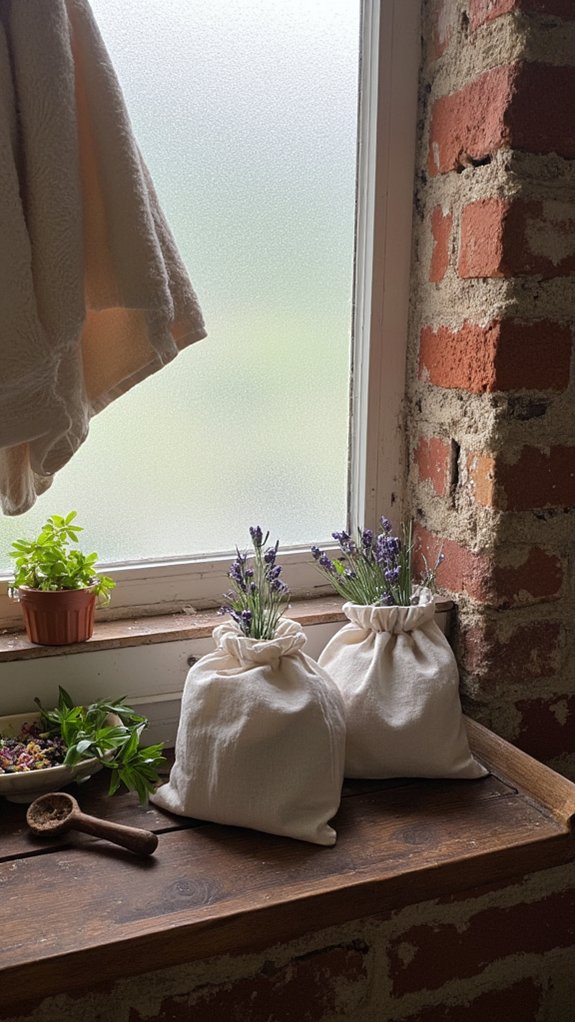 luxurious herbal shower experience