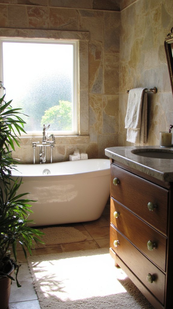 luxurious onyx bathroom accents