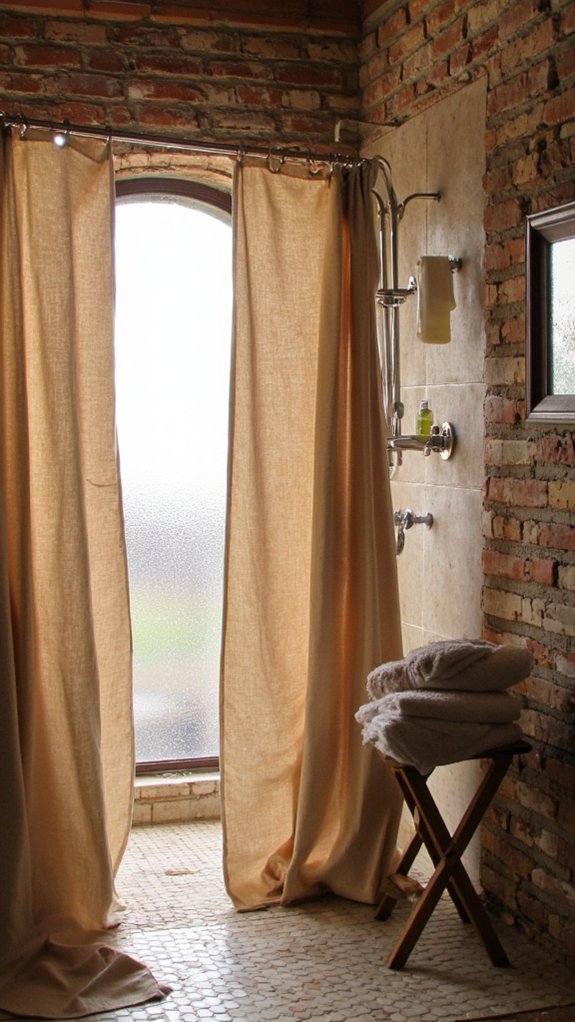 luxurious shower curtain elegance