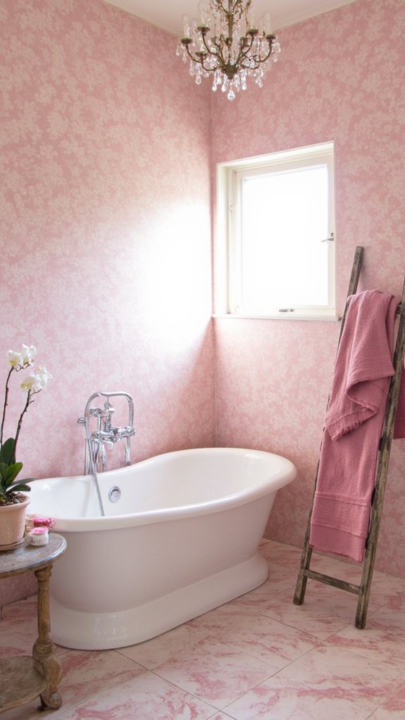 luxurious soaking tub oasis