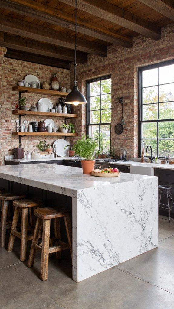 luxurious statement making kitchen islands