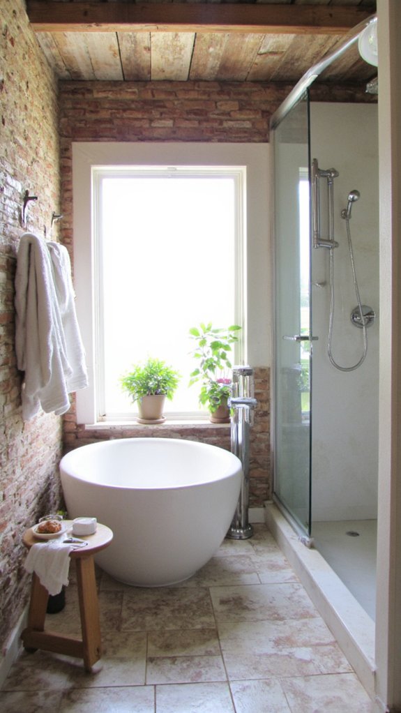 luxury bathing and showering