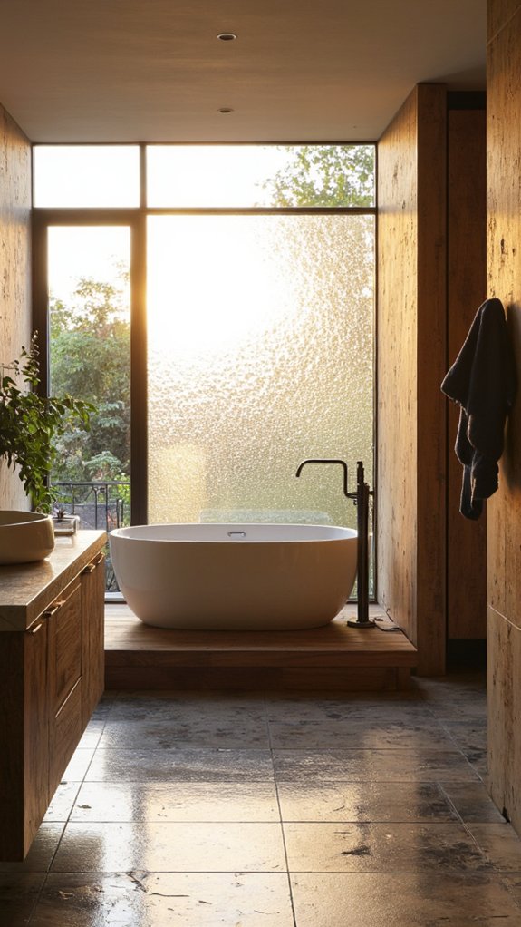 luxury bathroom audio experience