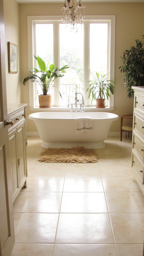 luxury comfort in bathrooms