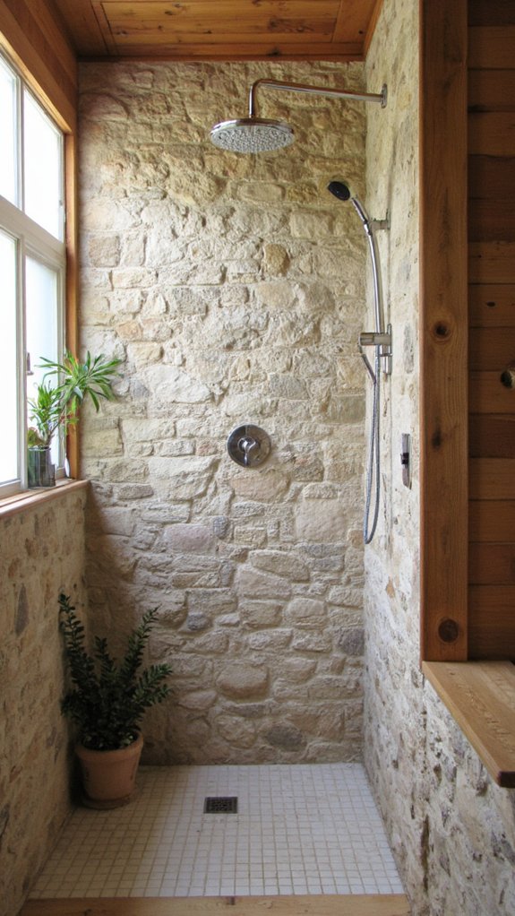 luxury dual shower experience