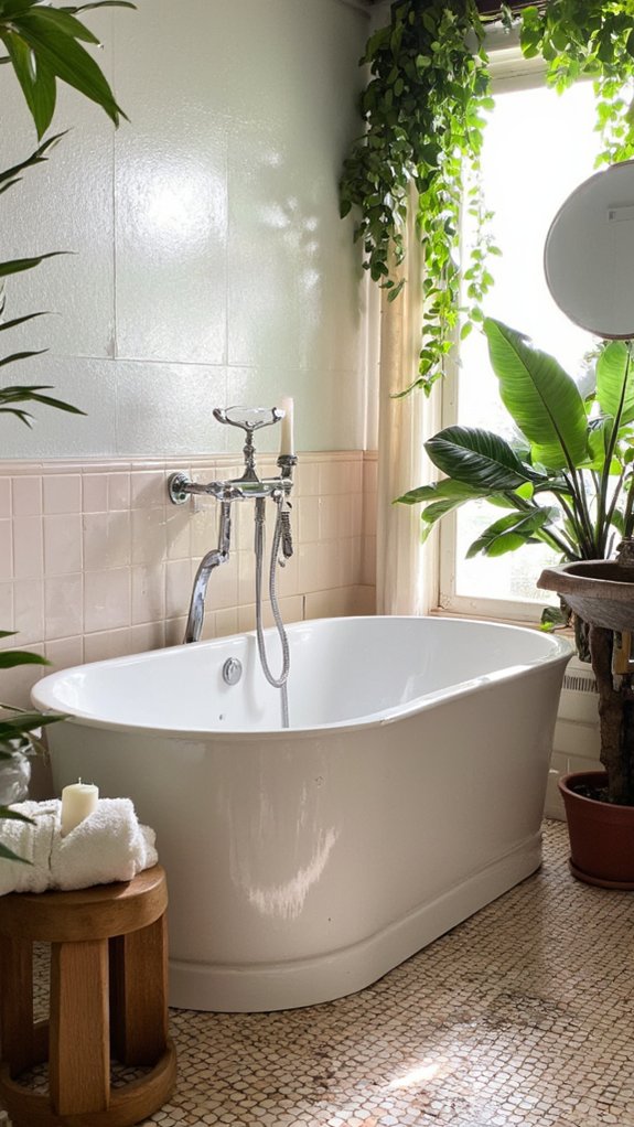 luxury freestanding bathtub centerpiece