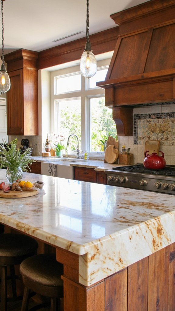 luxury kitchen materials selection