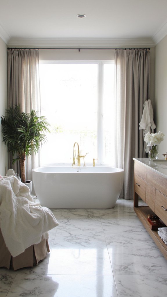 luxury smart bathroom experience