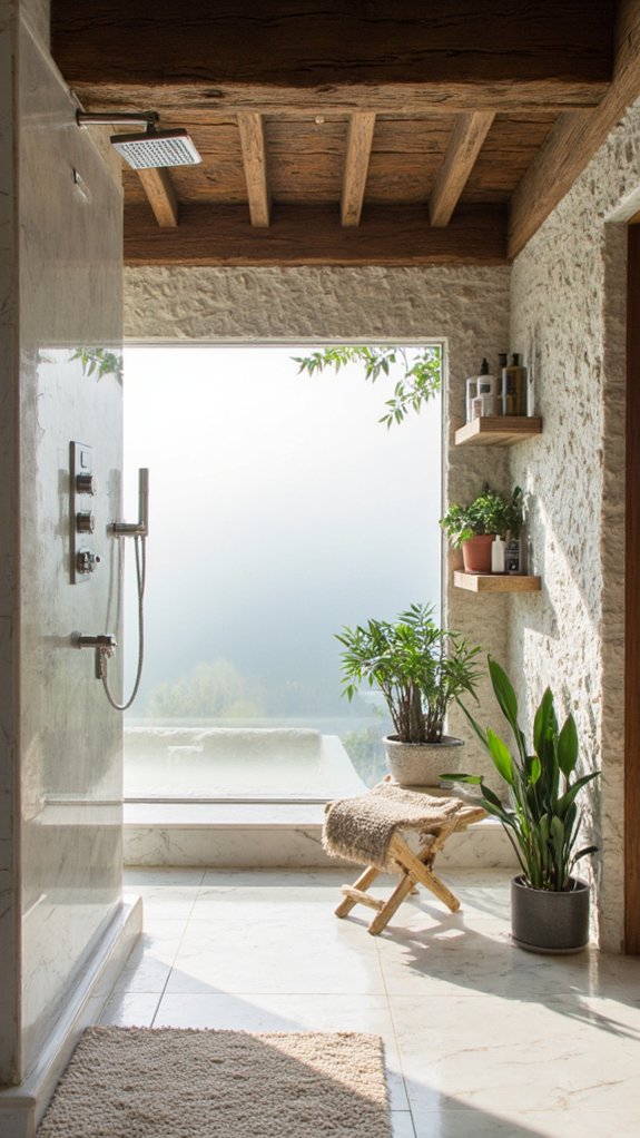 luxury smart shower experience