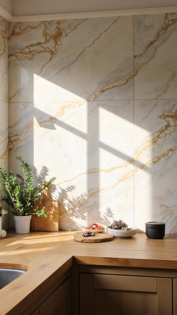 marble and gold elegance