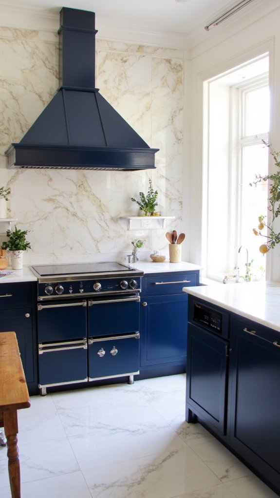 marble and high gloss elegance