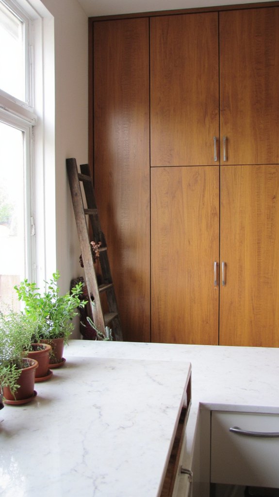 maximize vertical kitchen space