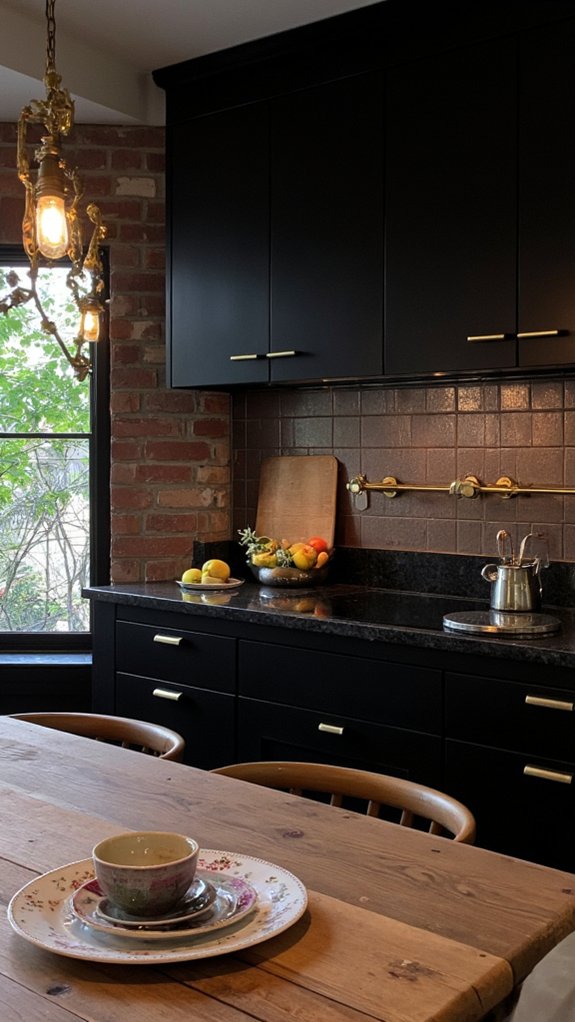 metallic accents elevate design