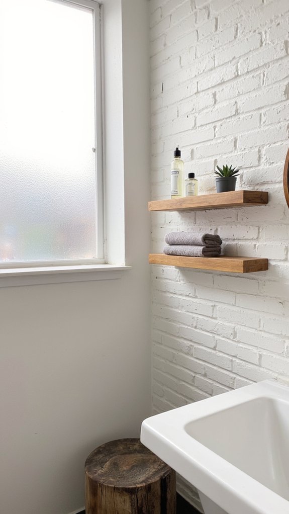 minimalist shelves maximize organization